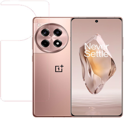 VAYUVAULT Back Screen Guard for OnePlus 12R, Clear(Pack of 1)