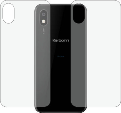 TELTREK Back Screen Guard for KARBONN K9 SMART PLUS (Matte Finish)(Pack of 2)