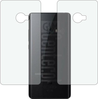 TELTREK Back Screen Guard for XIAOMI MI NOTE 2 STANDARD EDITION (Matte Finish)(Pack of 2)