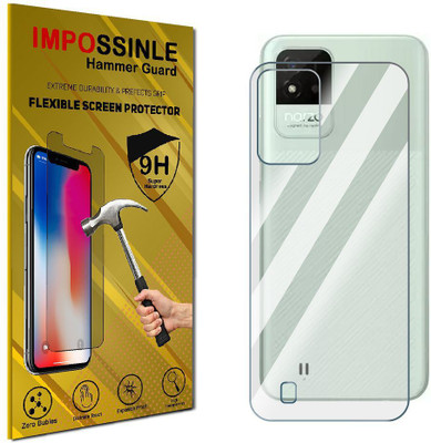 Enlinea Back Screen Guard for Realme Narzo 50i Back (Glossy)(Pack of 1)