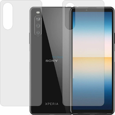 TELTREK Back Screen Guard for SONY XPERIA 10 III SOG04 (Matte Finish)(Pack of 2)