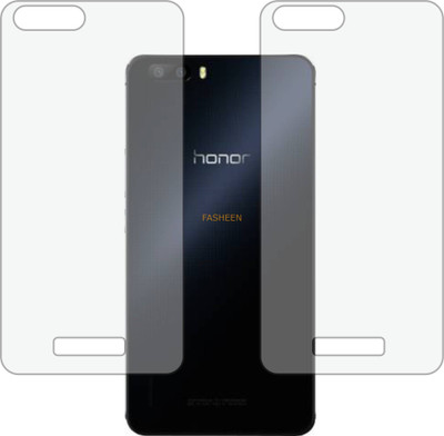 Fasheen Back Screen Guard for HUAWEI HONOR 6 PLUS (Matte Finish)(Pack of 2)