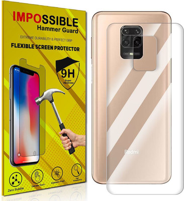FCS Back Screen Guard for Xiaomi Redmi Note 10 Lite Back (Glossy)(Pack of 1)