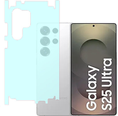 VAYUVAULT Back Screen Guard for Samsung S25 Ultra, Matt with side(Pack of 1)