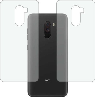 TELTREK Back Screen Guard for XIAOMI POCO F1 (Matte Finish)(Pack of 2)