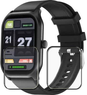 tombik Screen Guard for OO127-Fire Boltt Hunter Smartwatch -P-2(Pack of 2)