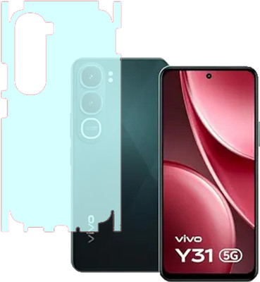 VAYUVAULT Back Screen Guard for vivo Y31, Back Screen Guard Matte finish, Back Screen Guard With Side(Pack of 1)