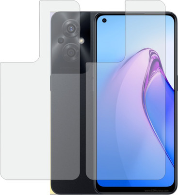 ZINGTEL Back Screen Guard for OPPO RENO8 Z 5G (Matte Finish)(Pack of 2)