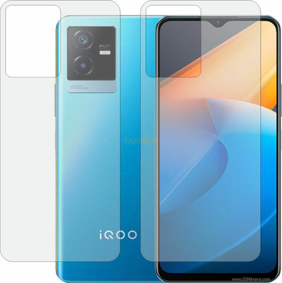 Fasheen Back Screen Guard for VIVO IQOO Z6 X V2164KA (Matte Finish)(Pack of 2)