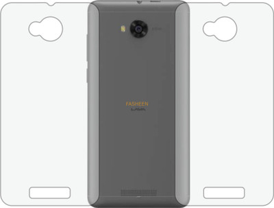 Fasheen Back Screen Guard for LAVA A73 8GB (Matte Finish)(Pack of 2)