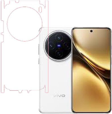 VAYUVAULT Back Screen Guard for vivo X200 Pro 5G, Clear with side(Pack of 1)
