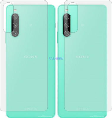 Fasheen Back Screen Guard for SONY XPERIA 10 IV (Matte Finish)(Pack of 2)
