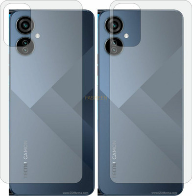 Fasheen Back Screen Guard for TECNO CAMON 19 NEO CH6i (Matte Finish)(Pack of 2)