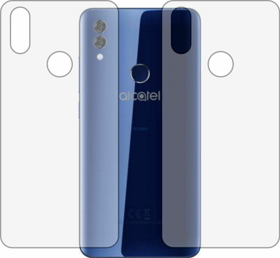 TELTREK Back Screen Guard for ALCATEL 5V (Matte Finish)(Pack of 2)