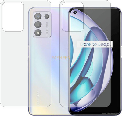 Fasheen Back Screen Guard for REALME Q3 S (Matte Finish)(Pack of 2)