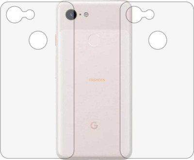 Fasheen Back Screen Guard for GOOGLE PIXEL 3XL (Matte Finish)(Pack of 2)