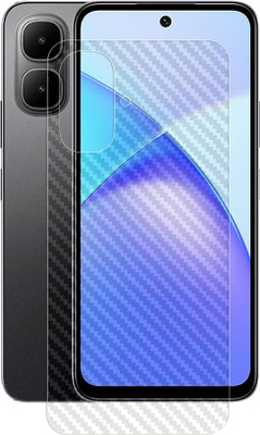SOMTONE Back Screen Guard for Infinix Smart 10 4G Back Carbon fiber Screen Protector | Anti-Scratch | Edge to Edge Full Coverage | Screen Guard(Pack of 1)
