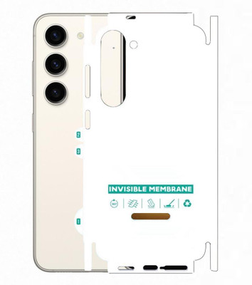 A3sprime Back Screen Guard for Samsung Galaxy S23 Plus 5G, |Edge to Edge Full Coverage Unbreakable Soft Transparent Glossy Finish Back and Side Skin Protector|(Pack of 1)