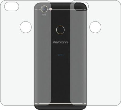 TELTREK Back Screen Guard for KARBONN TITANIUM FRAMES S7 (Matte Finish)(Pack of 2)