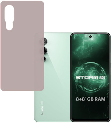 KARTRAY Back Screen Guard for Lava Storm 5G, Matt(Pack of 1)