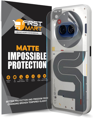 FIRST MART Back Screen Guard for Nothing Phone (2A) 5G, Nothing Phone 2A, Nothing Phone (2A) 5G Special Edition, Nothing 2A Special Edition, Nothing 2A 5G(Pack of 1)