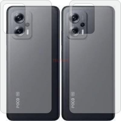 TELTREK Back Screen Guard for MI POCO X4 GT (Matte Finish)(Pack of 2)
