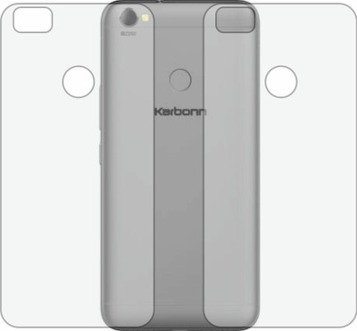 TELTREK Back Screen Guard for KARBONN FRAMES S9 (Matte Finish)(Pack of 2)