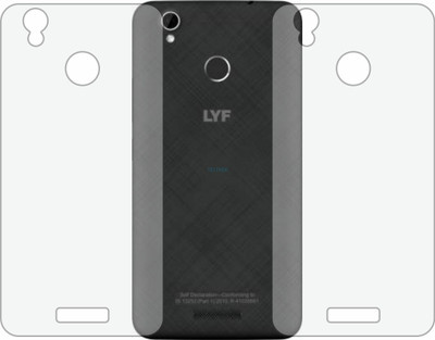 TELTREK Back Screen Guard for LYF WATER 7S (Matte Finish)(Pack of 2)