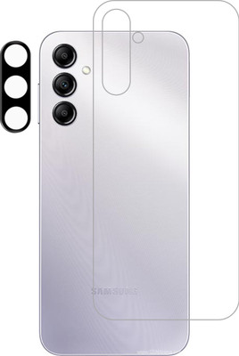 Vatsin Back Screen Guard for Samsung Galaxy A34 5G, Samsung Galaxy A34 5G [With Rear Camera Lens Guard](Pack of 2)