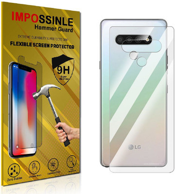 FCS Edge To Edge Screen Guard for LG Q92 5G Front (Glossy)(Pack of 1)