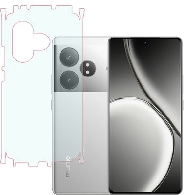 KARTRAY Back Screen Guard for Realme GT 6T 5G, Matte With Sides(Pack of 1)