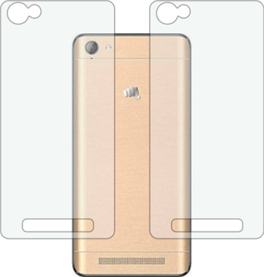 TELTREK Back Screen Guard for MICROMAX VDEO 4 Q4251 (Matte Finish)(Pack of 2)