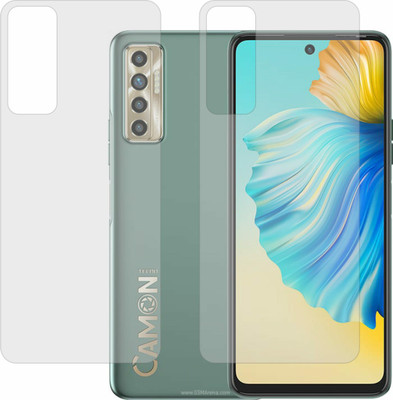 MOBART Back Screen Guard for TECNO CAMON 17P CG7 (Matte Finish)(Pack of 2)