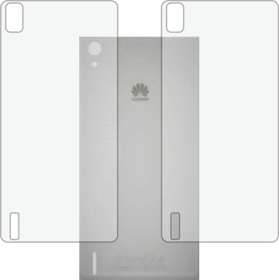 ZINGTEL Back Screen Guard for HUAWEI ASCEND P7 DUAL SIM (Matte Finish)(Pack of 2)