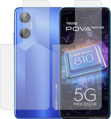ZINGTEL Back Screen Guard for TECNO POVA NEO 5G (Matte Finish)(Pack of 2)
