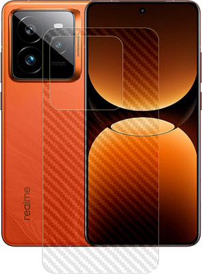 SOMTONE Back Screen Guard for Realme GT 7 Pro 5G BACK CARBON FIBER Screen Protector | Anti-Scratch | Edge to Edge Full Coverage | 9H Hardness | Screen Guard(Pack of 1)