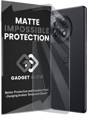 Gadget Glow Back Screen Guard for OnePlus 11R 5G, One Plus 11R 5G, 1+ 11R 5G, OnePlus 11R, ( Not a Tempered Glass, it’s a Nano Fiber Unbreakable Membrane)(Pack of 1)
