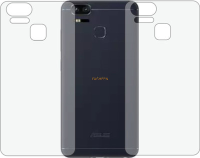 Fasheen Back Screen Guard for ASUS ZENFONE ZOOM S (Matte Finish)(Pack of 2)