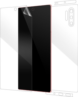 Navyabhii Front and Back Screen Guard for Samsung Galaxy Note 10 Plus(Pack of 1)
