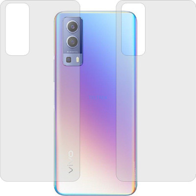 TELTREK Back Screen Guard for VIVO Y72 5G (Matte Finish)(Pack of 2)