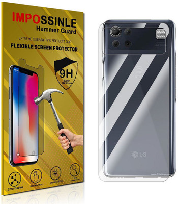 FCS Back Screen Guard for LG K92 5G Back (Glossy)(Pack of 1)