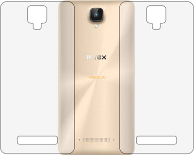 Fasheen Back Screen Guard for INTEX LIONS 2 (Matte Finish)(Pack of 2)
