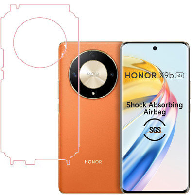 KARTRAY Back Screen Guard for Honor X9b 5G, Clear With Sides(Pack of 1)