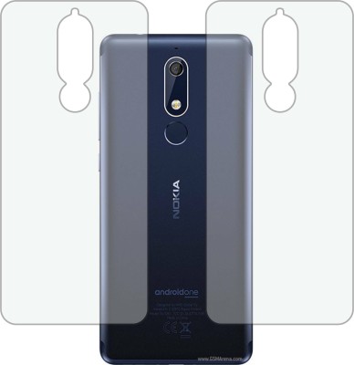 Fasheen Back Screen Guard for NOKIA TA-1076 (NOKIA 5.1) (Matte Finish)(Pack of 2)