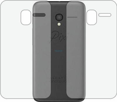 TELTREK Back Screen Guard for ALCATEL PIXI 3 (4) (Matte Finish)(Pack of 2)