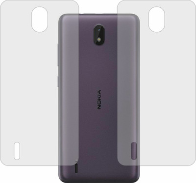 TELTREK Back Screen Guard for NOKIA C01 PLUS TA1383 (Matte Finish)(Pack of 2)