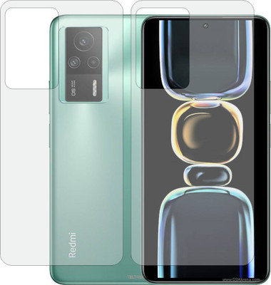 TELTREK Back Screen Guard for XIAOMI REDMI K60E 5G (Matte Finish)(Pack of 2)