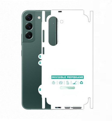 A3sprime Back Screen Guard for Samsung Galaxy S22 5G, |Edge to Edge Full Coverage Unbreakable Soft Transparent Glossy Finish Back and Side Skin Protector|(Pack of 1)