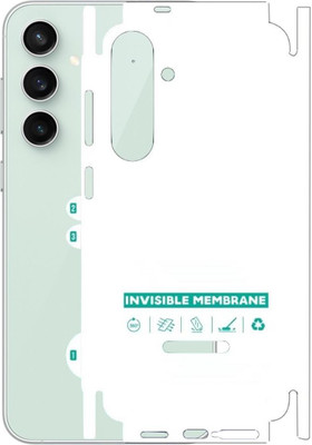 A3sprime Back Screen Guard for Samsung Galaxy S23 FE 5G, |Edge to Edge Full Coverage Unbreakable Soft Transparent Glossy Finish Back and Side Skin Protector|(Pack of 1)