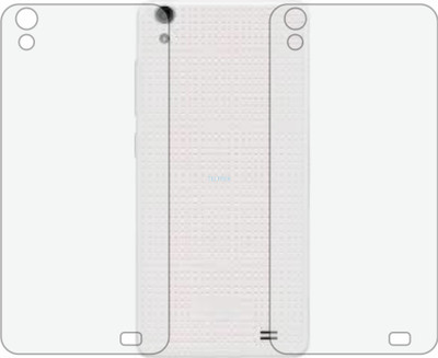 TELTREK Back Screen Guard for RELIANCE JIO LYF WATER 4 (Matte Finish)(Pack of 2)